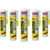 Soudal Silikon Beyaz (Soudal) 5 Adet