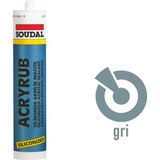Soudal Silikonize Akrilik Gri Mastik 500 Gr