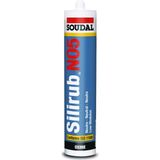 Soudal Sılırub No5-He Notr Dış Cephe Silikon Kartuş 300Ml - Şeffaf