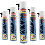 Soudal Soudafoam 1k Poliüretan Köpük 600 Gr - 10 Adet Mükemmel Yapışma Özelliği ile - 601 gr