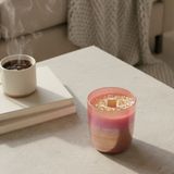 Soul Blend - Pembe Kuvars Taşlı %100 Soya Wax Özel Kokulu Mum - 1 Adet