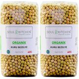 Soul Kitchen Organik Kuru Bezelye 750 gr (2 paketi)