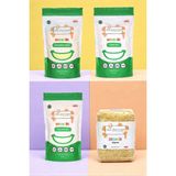 Soul Kitchen Organik Rüşeym + İnce Buğday İrmiği + Pirinç Unu + Tam Yulaf Unu 4X250 gr
