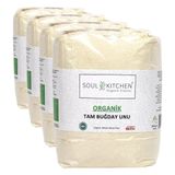 Soul Kitchen Organik Tam Buğday Unu 1000gr (4 paketi)