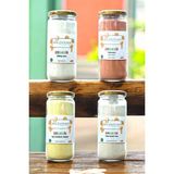 Soul Kitchen Organik Tarhana + İnce Buğday İrmiği + Pirinç Unu + Tam Yulaf Unu - 4'lü Cam Set