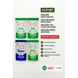 Soul Kitchen Organik Ürünler Organik Bebek Gece Maması B1 Vitaminli, İrmik, Pirinç Unu, Tam Yulaf Unu Ek Gıda Seti 4x250 g +6 Ay