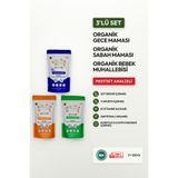 Soul Kitchen Organik Ürünler Organik Bebek Muhallebisi, Sabah Maması, Gece Maması B1 Vitaminli Üçlü Ek Gıda Seti +6 Ay