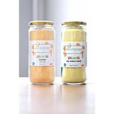 Soul Kitchen Organik Ürünler Organik İnce Buğday İrmiği Bebek 300 g Organik Tarhana 350 g Cam Set