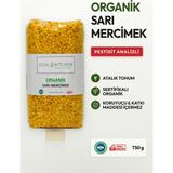 Soul Kitchen Organik Ürünler Organik Sarı Mercimek Katkısız 750 g - 750 gr