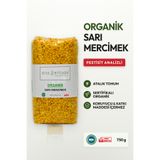Soul Kitchen Organik Ürünler Organik Sarı Mercimek Katkısız 750 g