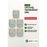 Soul Kitchen Organik Ürünler Organik Sertifikalı Tam Buğday Unu 5’li Set 5x1000 g