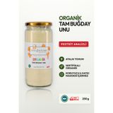 Soul Kitchen Organik Ürünler Organik Sertifikalı Tam Buğday Unu Cam Kavanoz Katkısız 250 g