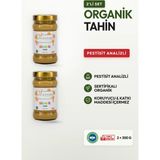 Soul Kitchen Organik Ürünler Organik Tahin Katkısız Çiğ Susamdan 2'li Avantaj Set 2x300 g