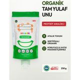 Soul Kitchen Organik Ürünler Organik Tam Yulaf Unu Katkısız 250 g