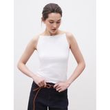 Soulife Halter Yaka Kadın Atlet - Beyaz - XS