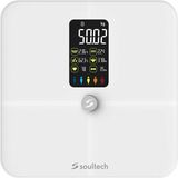 Soultech AT001S WellDone Beyaz Baskül Bluetooth Smart Vücut Kitle Analizi LCD Ekranlı Plastik Malzeme