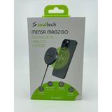 Soultech Mensa MA2GO 15W Magnetic Kablosuz Şarj Aleti - Siyah