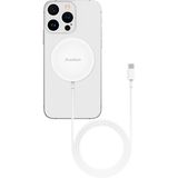 Soultech MS010B Mensa Magsafe 15W Kablosuz Şarj Cihazı - Beyaz