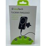 Soultech TUCANAMAG2GO Magnetic Car Kablosuz Şarj Aleti - Siyah