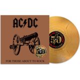 Sound Box AC/DC - FOR THOSE ABOUT TO ROCK (WE SALUTE YOU) (GOLD NUGGET VINYL) - 1 PLAK