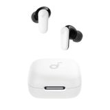 Soundcore R50i Kulak İçi Bluetooth Kulaklık, Gürültü Engelleme, Güçlü Bas, 45 Saat Çalma Süresi, 2'si 1 Arada Kılıf ve Telefon Standı, IP54 Su Geçirmez, Beyaz - A3959