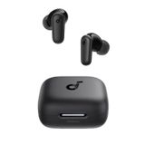 Soundcore R50i Kulak İçi Bluetooth Kulaklık, Gürültü Engelleme, Güçlü Bas, 45 Saat Çalma Süresi, 2'si 1 Arada Kılıf ve Telefon Standı, IP54 Su Geçirmez, Siyah - A3959