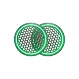 SOUNDERS Neon Işıklı 20 cm Hoparlör ve Midrange Kapağı - 2 Adet - Yeşil
