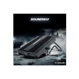 Soundmax Sx-3200.4Ab 4000W 4 Kanal Oto Amfi Profesyonel 4X80 Bas Kontrol Aparatlı