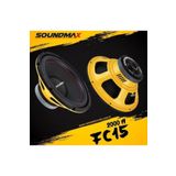 Soundmax Sx-fc15 Bass Subwoofer 38cm 2000wat 600w Rms Power Oto Bufur