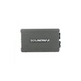 Soundmax Sx-Lm1200.1 Mono Amfi Gri Bas Amfisi 1Ohm 1200Rms- 2 Ohm 880Rms-4Ohm 600Rms-Bas Kontrollü