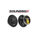 Soundmax SX-M62BN Çifti 560WAT-280W Rms Deprem Serisi 16 cm Oto Midrange Hoparlör