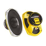 Soundmax SX-M69F Midrange 400 W 6X9 Oval Oto Hoparlor