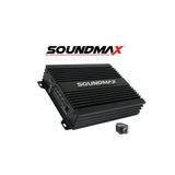 Soundmax SX-N1000.1D Mono Amfi Bas Amfisi 1ohm 1000RMS- 2 Ohm 600RMS-4OHM 370RMS-BAS Kontrollü