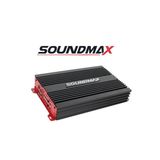 Soundmax Sx-N400.4 Ab Class 4Kanal Oto Amfi Anfi 4 Ohm 4X75w Rms 2 Ohm 4Ch×100W