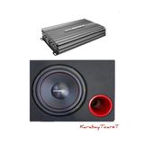 Soundmax Ultra Ekonomik Paket ( 1500 Watt 30 Cm Kabinli Bas + 3000 Watt Oto Anfi)