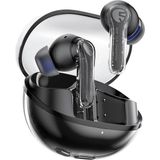 Soundpeats Clear TWS Bluetooth 5.3 Kablosuz Kulakiçi Kulaklık - Çift Mikrofonlu - 40 Saat Oynatma Süresi (Resmi Distribütör Garantili) - Siyah