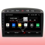 Soundstream Peugeot 308-408 2 GB Android Carplay Navigasyon Multimedya Qled Ekran
