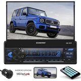 Soundway SW-9099 Indash Teyp 7 Inç 4X50 Watt Bluetooth Mirrorlink - Siyah