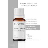 SOURBE Beyaz Sabun Esansiyel Uçucu Yağı Buhurdanlık Yağı Difüzör Esansı Hobi Esansı Ortam Oda Kokusu 10ml