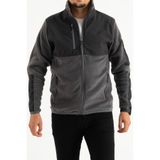 Souris Erkek Füme Dar Kalıp Tam Fermuar Anti-pilling Tüylenme Yapmayan Softshell Garnili Polar Sweatshirt