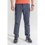 Souris Erkek Gri 4 Cepli Nefes Alan Likralı Yazlık Outdoor Pantolon - 2XL