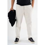 Souris Erkek Krem Duble Paça Jogger Pantolon Slimfit Rahat Kalıp