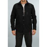Souris Erkek Siyah Slim Fit Softshell Gömlek Ceket Su Itici ve Rüzgara Dayanıklı - XL