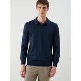 Southblue Polo Yaka Erkek Triko Kazak (W5) - Petrol