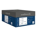 Southworth FSC Sertifikalı%55 Geri Dönüştürülmüş%25 Pamuk Keten İş Zarfları, 10 (4 1/8" x 9 1/2"), 24 Lb, Fildişi, 250 Kutu, J564-10