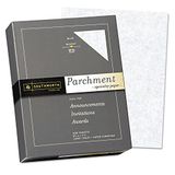 Southworth Parşömen Kağıdı, 8.5" x 11", 24 lb/90 GSM, Mavi, 500 Yaprak - Ambalaj Değişebilir (964C)