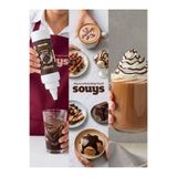 Souys Bitter Tatlı Çikolata Sos 300 gr - Waffle & Krep & Pankek & Dondurma & Kahve ve Pasta Sosu
