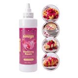 Souys Frambuaz Aromalı Tatlı Çikolata Sos 300 gr - Waffle & Krep & Pankek & Dondurma & Kahve ve Pasta Sosu