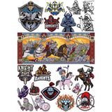 Şövalyeler Sticker Set 6 20 Parça Telefon, Tablet, Defter, Laptop Sticker
