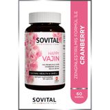SOVITAL Happy Vajin Cranberry, Vitamin C ve Probiyotik İçeren 60 Kapsül